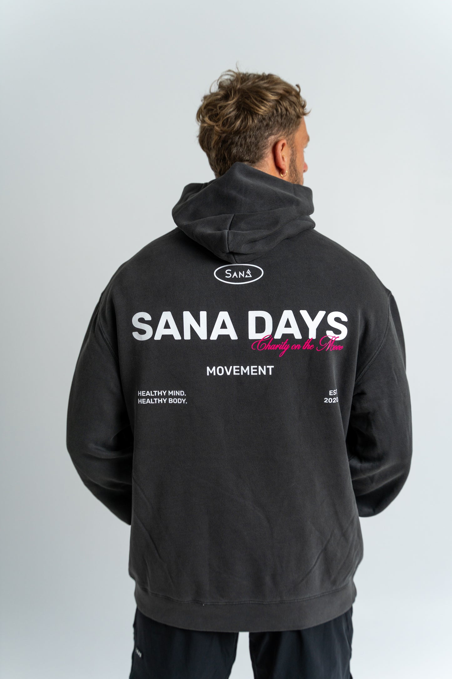 Movement Hoodie Faded Black