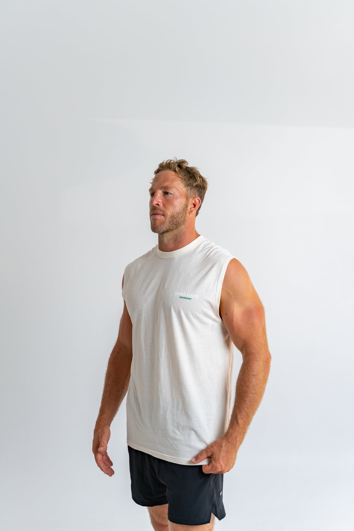 Movement Tank Top Ecru
