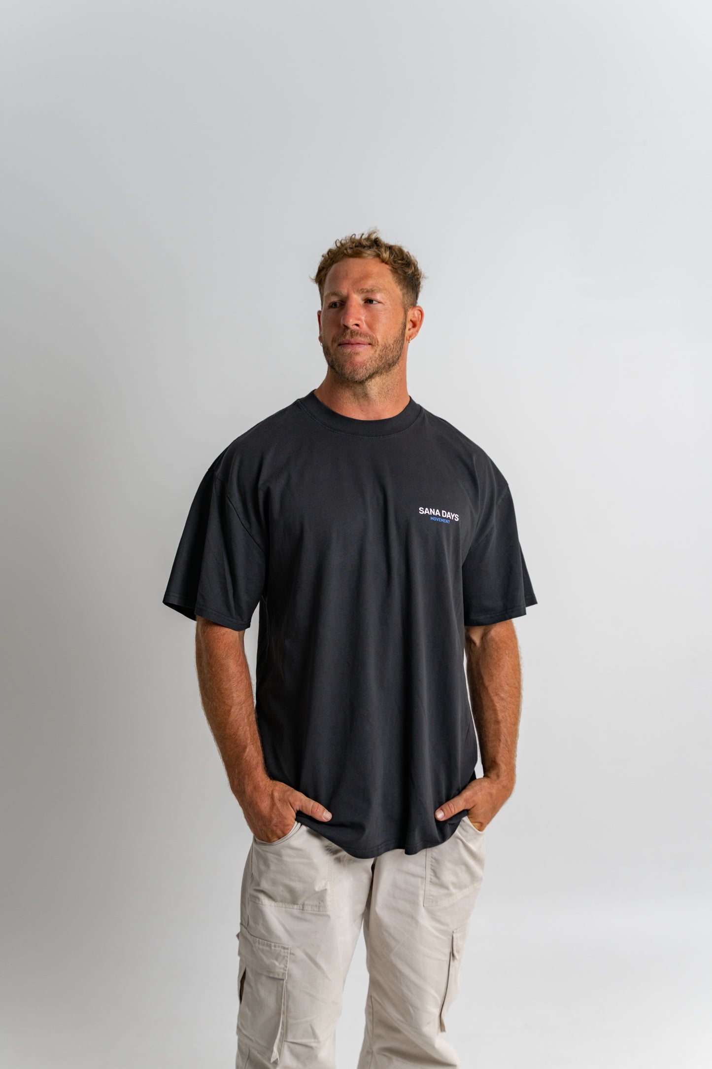 Movement Oversized Tee Faded Black