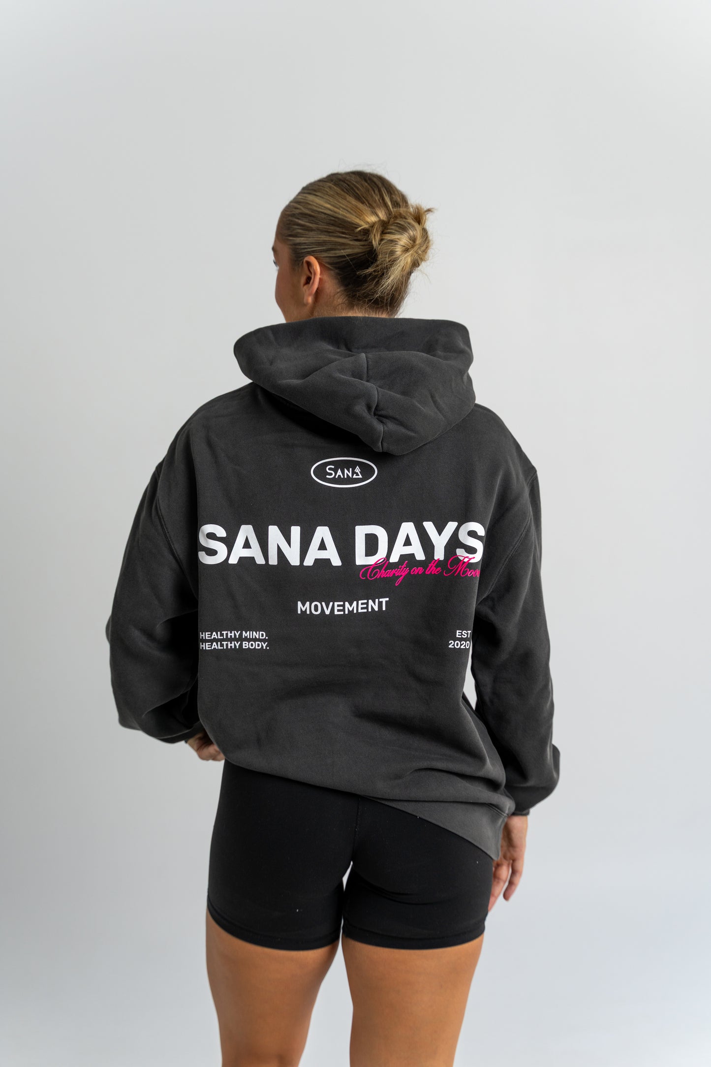 Movement Hoodie Faded Black