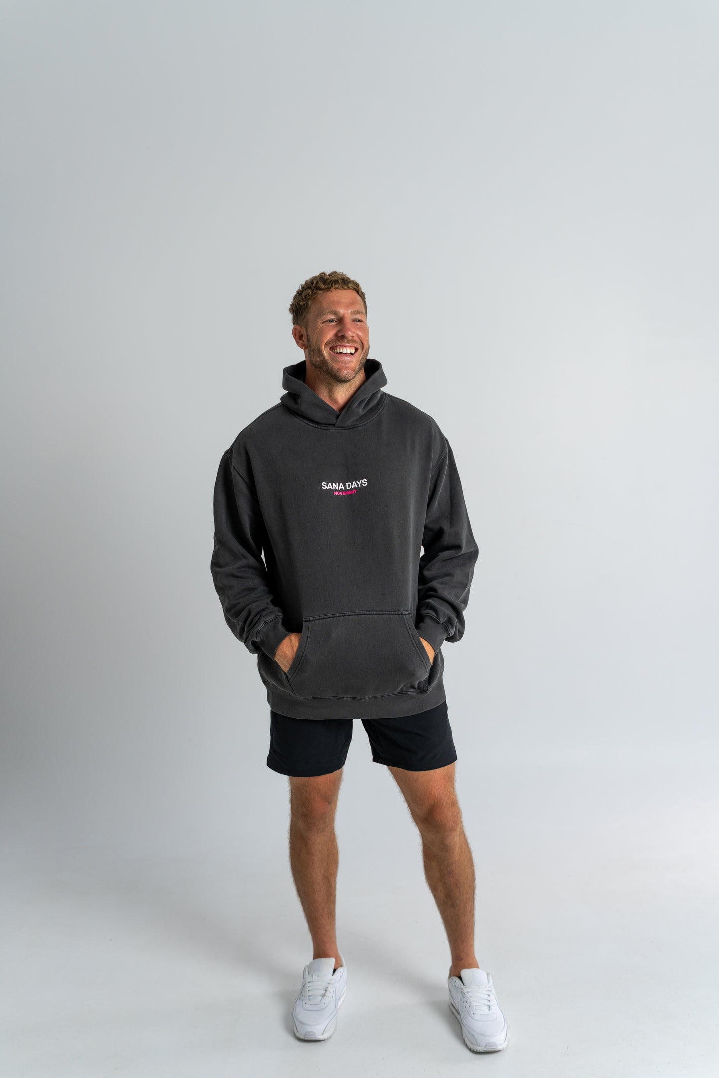 Movement Hoodie Faded Black