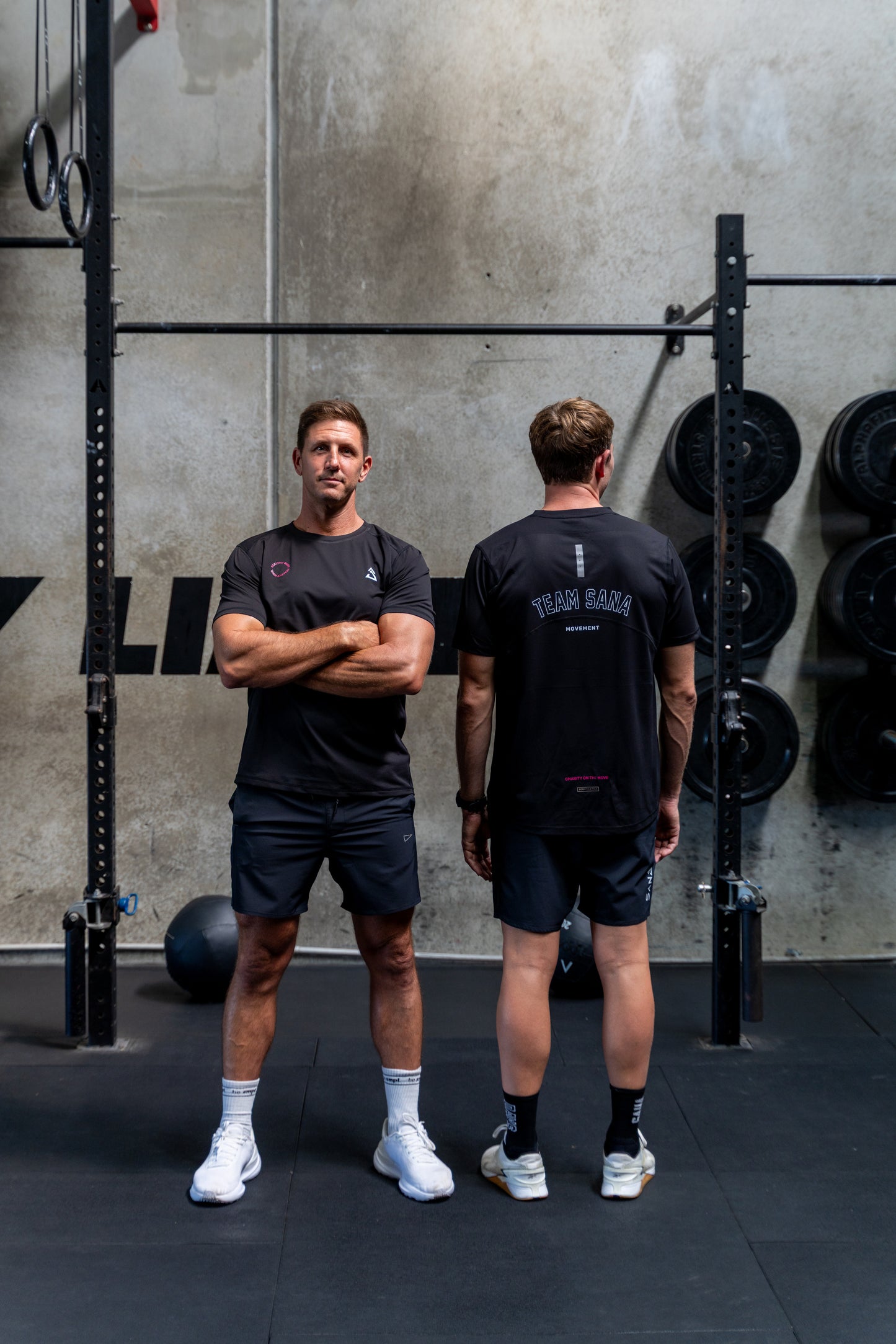 Sana x SQD Athletica training shirt