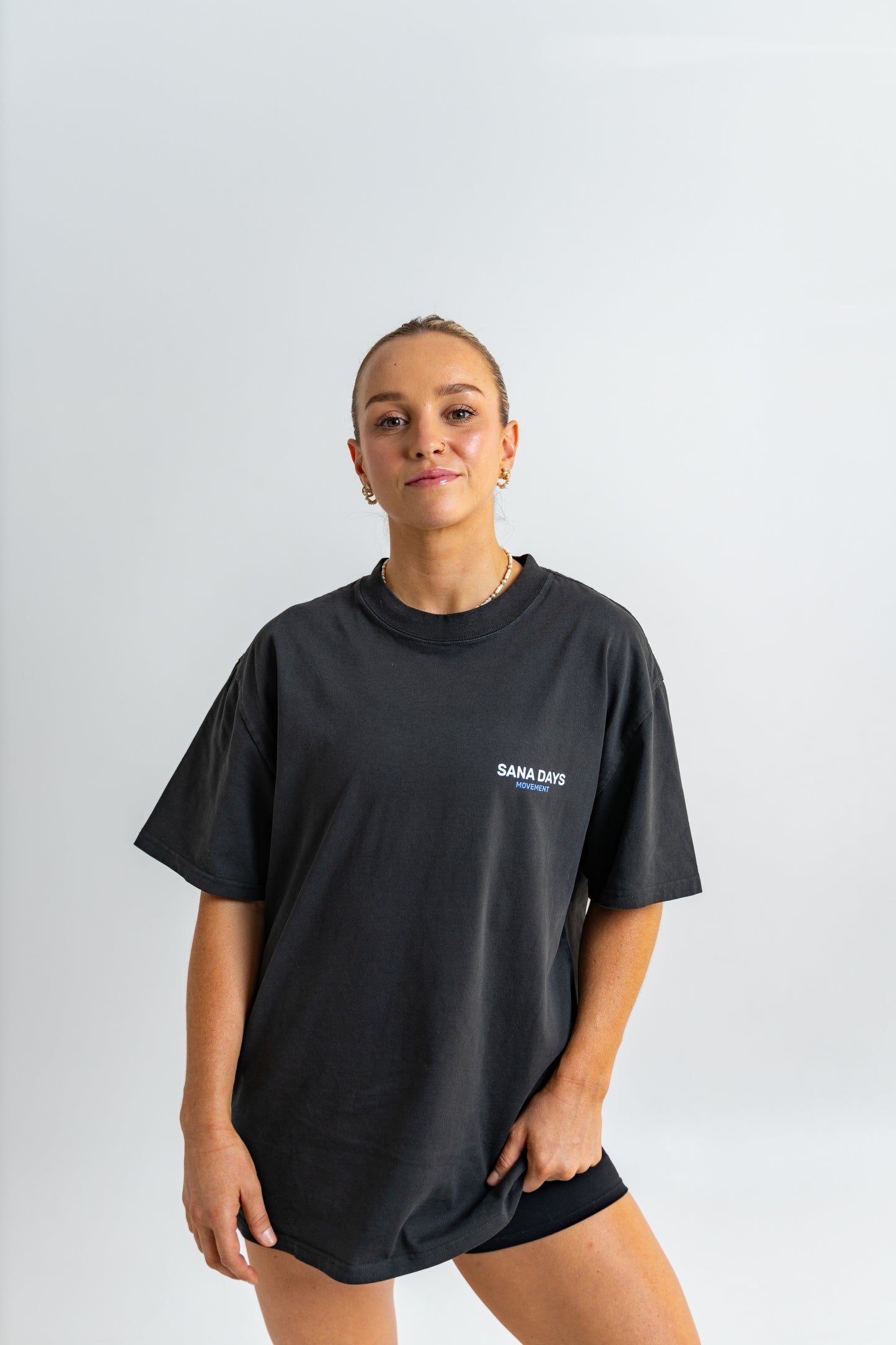 Movement Oversized Tee Faded Black